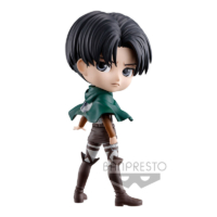 Descubre el apasionante mundo de Figura Levi Versión A Attack On Titan Q Posket 14cm.