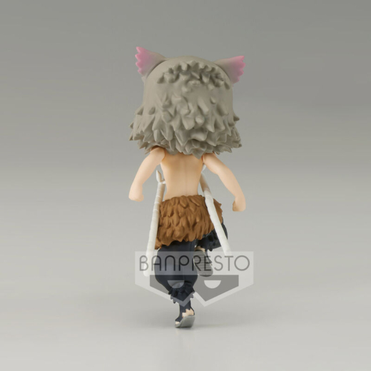 Descubre el apasionante mundo de Figura Inosuke Hashibira Demon Slayer Kimetsu No Yaiba Q posket 7cm.