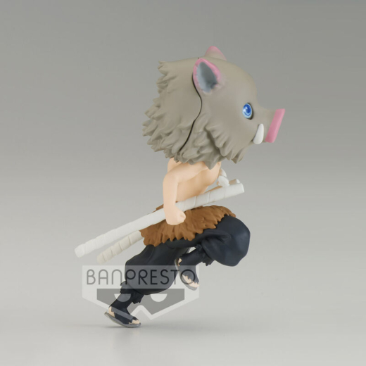Descubre el apasionante mundo de Figura Inosuke Hashibira Demon Slayer Kimetsu No Yaiba Q posket 7cm.