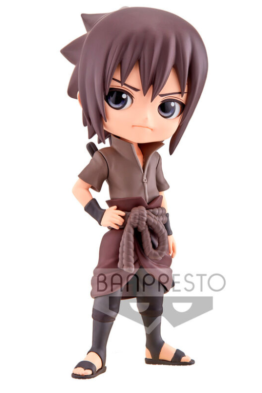 Descubre el apasionante mundo de Figura Sasuke Uchiha Versión B Naruto Shippuden Q posket 14cm.