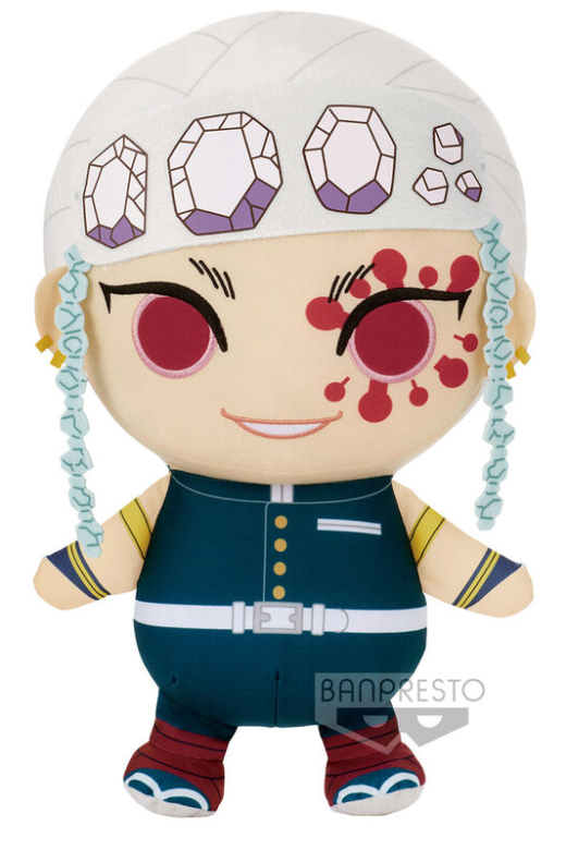Descubre el apasionante mundo de Peluche Tengen Uzui Demon Slayer Kimetsu no Yaiba 32cm.