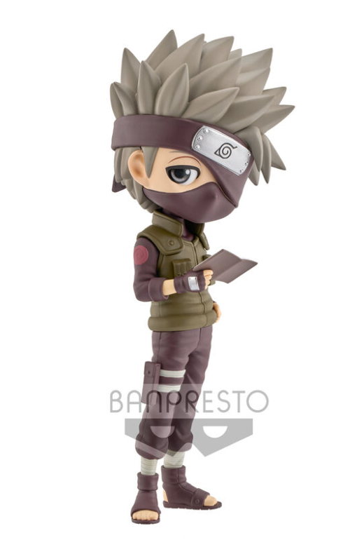 Descubre el apasionante mundo de Figura Kakashi Hatake Ver. B Naruto Shippuden Q Posket 15cm.