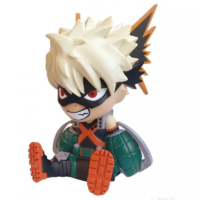 Descubre el apasionante mundo de Figura Hucha Katsuki Bakugo My Hero Academia 18 cm.