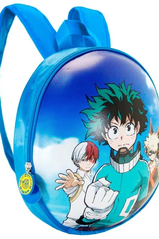 Descubre el apasionante mundo de Mochila Eggy My Hero Academia 28 cm.