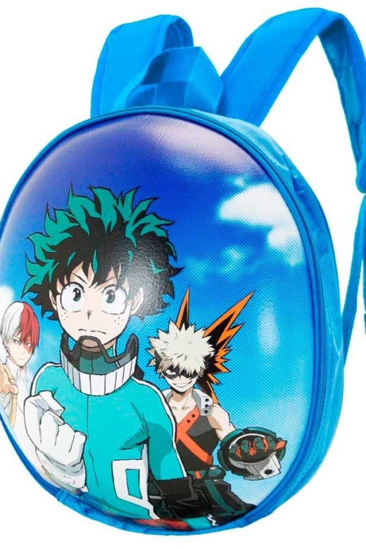 Descubre el apasionante mundo de Mochila Eggy My Hero Academia 28 cm.