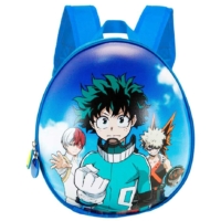Descubre el apasionante mundo de Mochila Eggy My Hero Academia 28 cm.