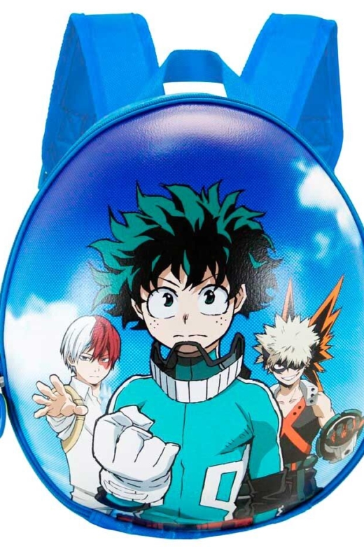 Descubre el apasionante mundo de Mochila Eggy My Hero Academia 28 cm.