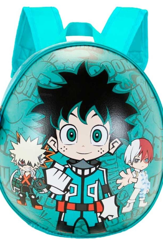Descubre el apasionante mundo de Mochila Eggy My Hero Academia 28cm.
