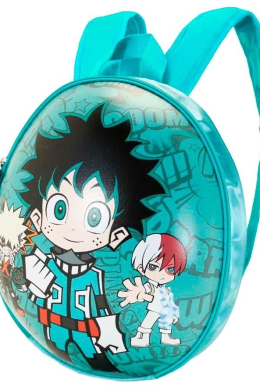 Descubre el apasionante mundo de Mochila Eggy My Hero Academia 28cm.