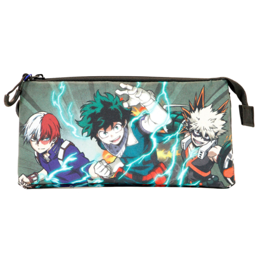 Descubre el apasionante mundo de Estuche Triple My Hero Academia Battle.