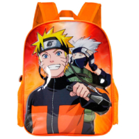 Descubre el apasionante mundo de Mochila Naruto Action adaptable 39cm.