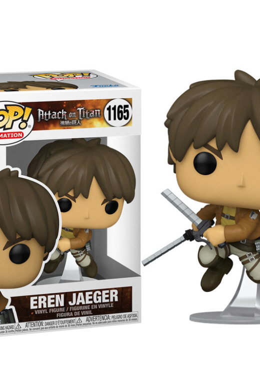 Descubre el apasionante mundo de Figura POP Eren Jaeger Attack On Titan.