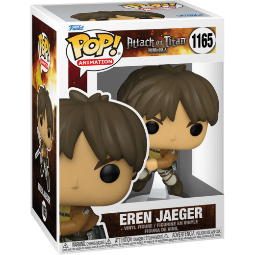 Descubre el apasionante mundo de Figura POP Eren Jaeger Attack On Titan.