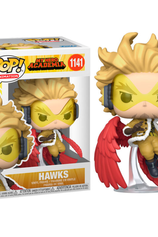 Descubre el apasionante mundo de Figura Hawks My Hero Academia POP.
