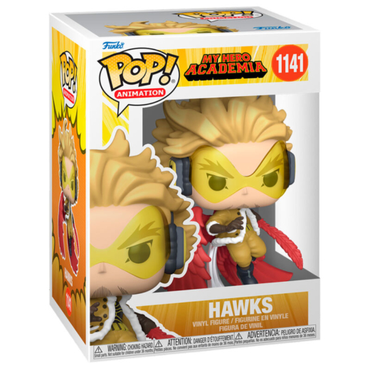 Descubre el apasionante mundo de Figura Hawks My Hero Academia POP.