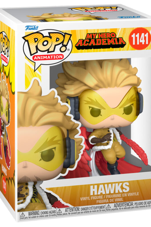 Descubre el apasionante mundo de Figura Hawks My Hero Academia POP.