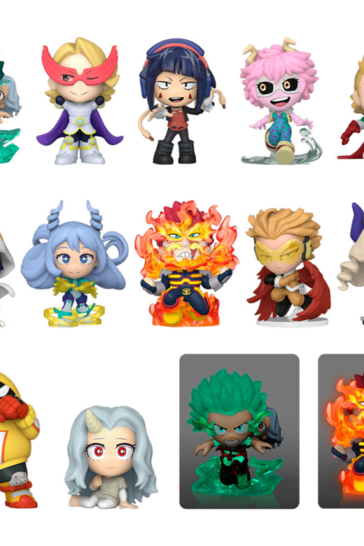 Descubre el apasionante mundo de Minifiguras Mystery Minis My Hero Academia Serie 9.