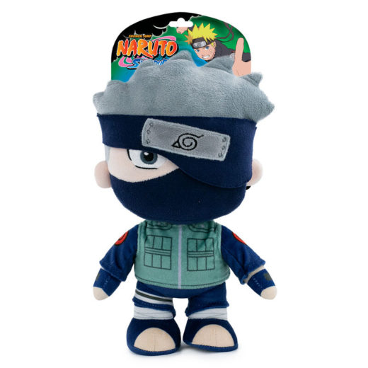 Descubre el apasionante mundo de Peluche Kakashi Hatake Naruto Shippuden 27 cm.