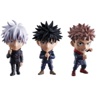 Descubre el apasionante mundo de Expositor 12 Figuras Chibimaster Jujutsu Kaisen 10 cm.