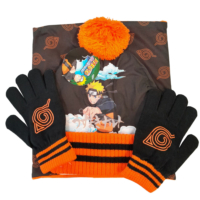 Descubre el apasionante mundo de Conjunto Gorro Braga y Guantes Naruto.