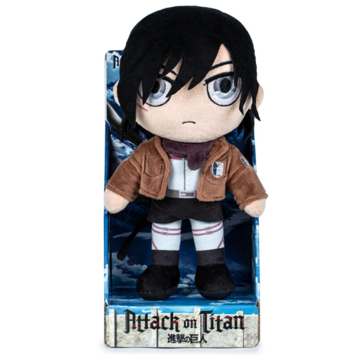 Descubre el apasionante mundo de Peluche Mikasa Ataque a los Titanes 27cm.