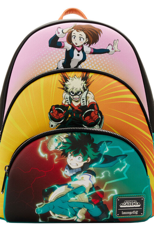 Descubre el apasionante mundo de Mochila My Hero Academia Loungefly 31 cm.