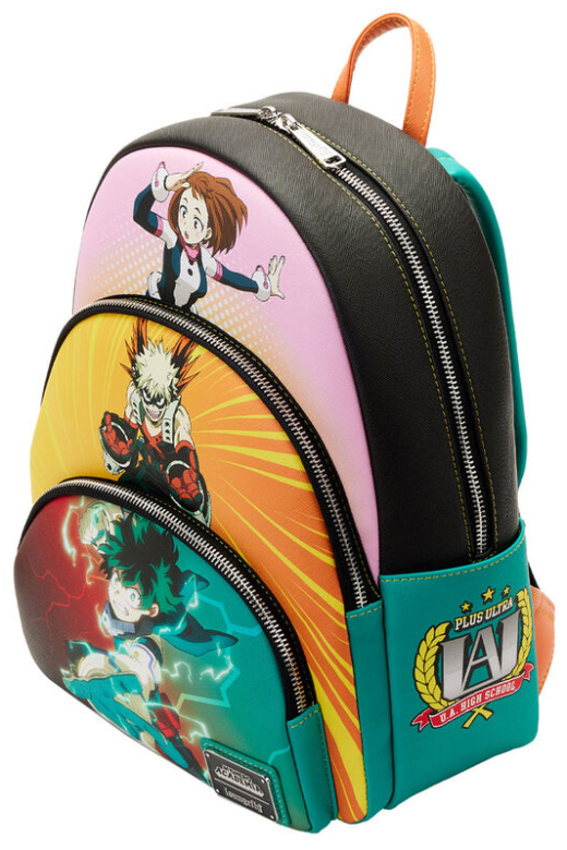 Descubre el apasionante mundo de Mochila My Hero Academia Loungefly 31 cm.