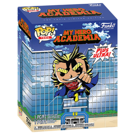 Descubre el apasionante mundo de Figura y Camiseta My Hero Academia All Might Exclusiva.