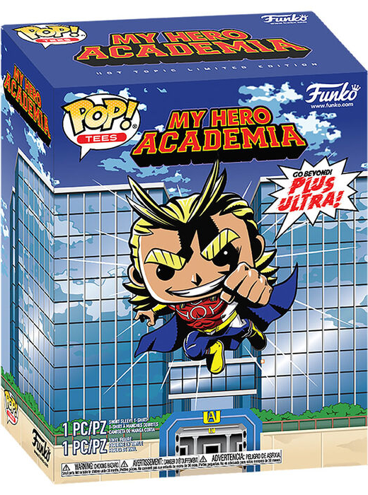 Descubre el apasionante mundo de Figura y Camiseta My Hero Academia All Might Exclusiva.
