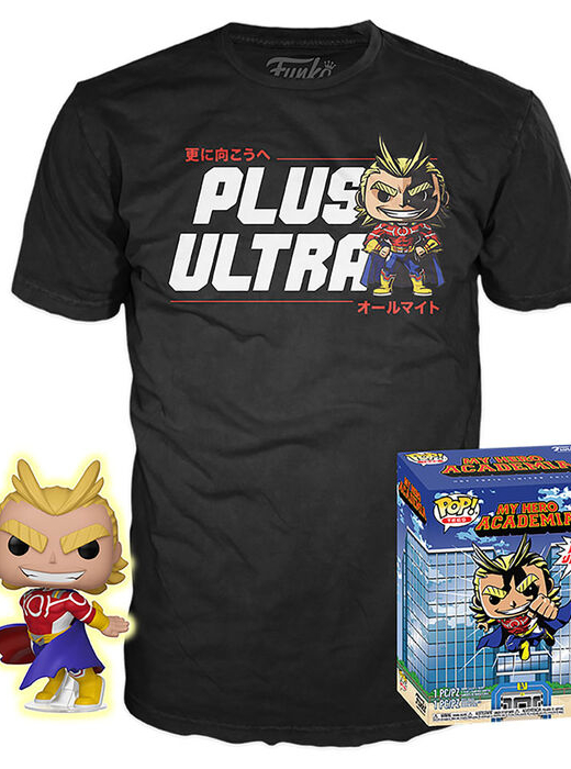 Descubre el apasionante mundo de Figura y Camiseta My Hero Academia All Might Exclusiva.