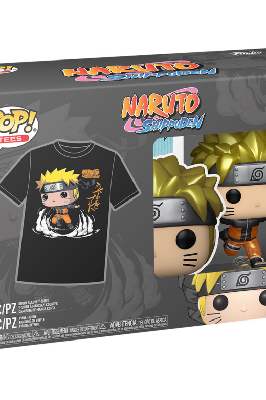 Descubre el apasionante mundo de Figura y Camiseta Naruto Shippuden Exclusiva POP.