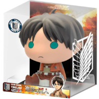 Descubre el apasionante mundo de Hucha Eren Chibi Ataque a los Titanes 16cm.