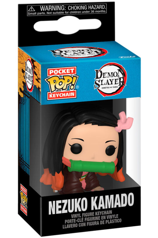Descubre el apasionante mundo de Llavero Pocket POP Nezuko Kamado Demon Slayer.