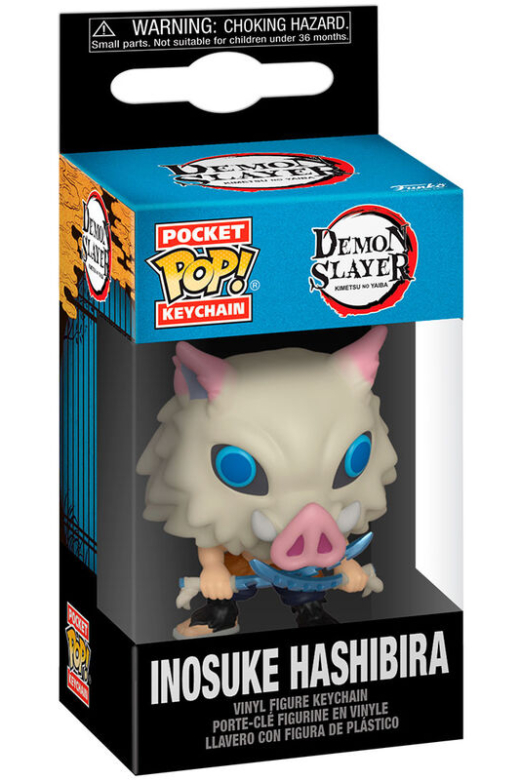 Descubre el apasionante mundo de Llavero Pocket POP Inosuke Hashibira Demon Slayer.