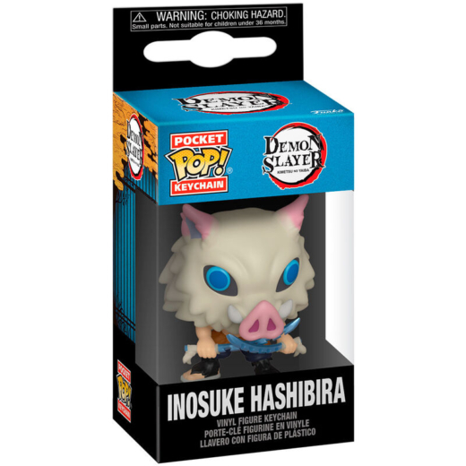 Descubre el apasionante mundo de Llavero Pocket POP Inosuke Hashibira Demon Slayer.