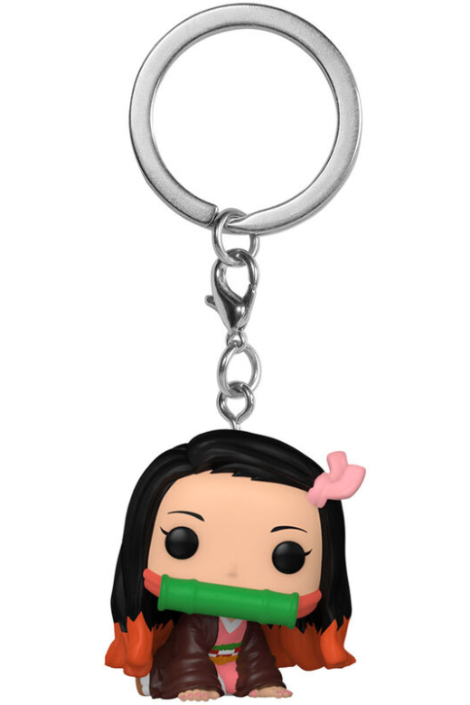 Descubre el apasionante mundo de Llavero Pocket POP Nezuko Kamado Demon Slayer.