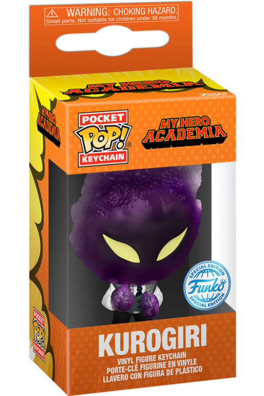 Descubre el apasionante mundo de Llavero Pocket POP Kurogiri My Hero Academia Exclusivo.