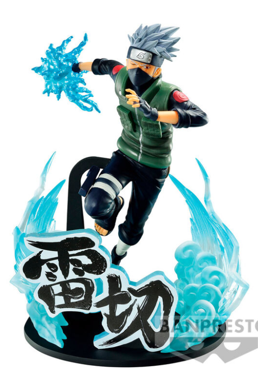 Descubre el apasionante mundo de Figura Kakashi Vibration Stars Naruto Shippuden 21cm.