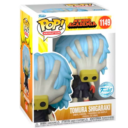 Descubre el apasionante mundo de Figura Exclusiva POP My Hero Academia Tomura Shigaraki.