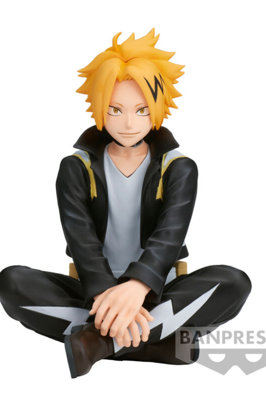 Descubre el apasionante mundo de Figura Denki Kaminari Break Time My Hero Academia.