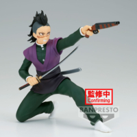 Descubre el apasionante mundo de Figura Genya Shinazugawa Vibration Stars Demon Slayer 12cm.
