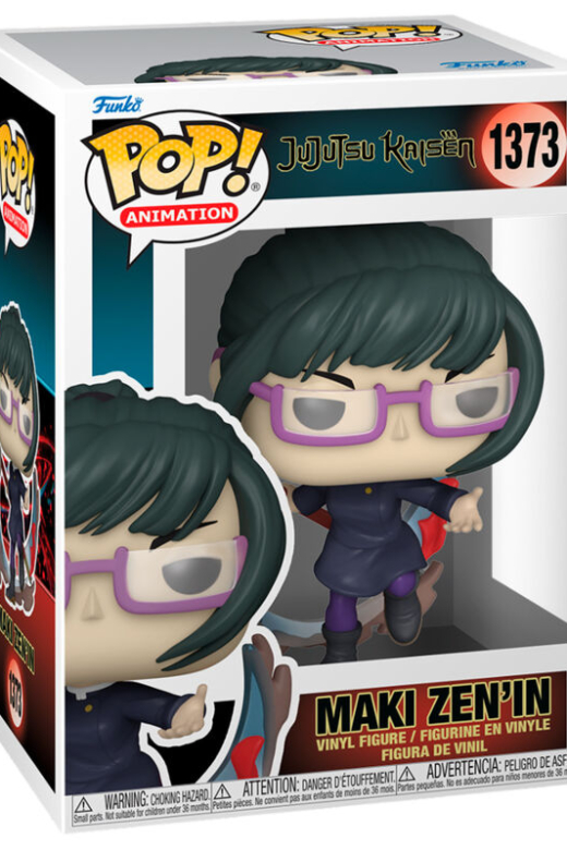 Descubre el apasionante mundo de Figura POP Jujutsu Kaisen Maki Zenin.