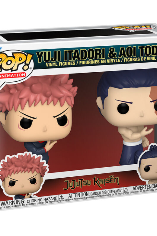 Descubre el apasionante mundo de Figuras POP Jujutsu Kaisen Yuji Itadori y Aoi Todo.