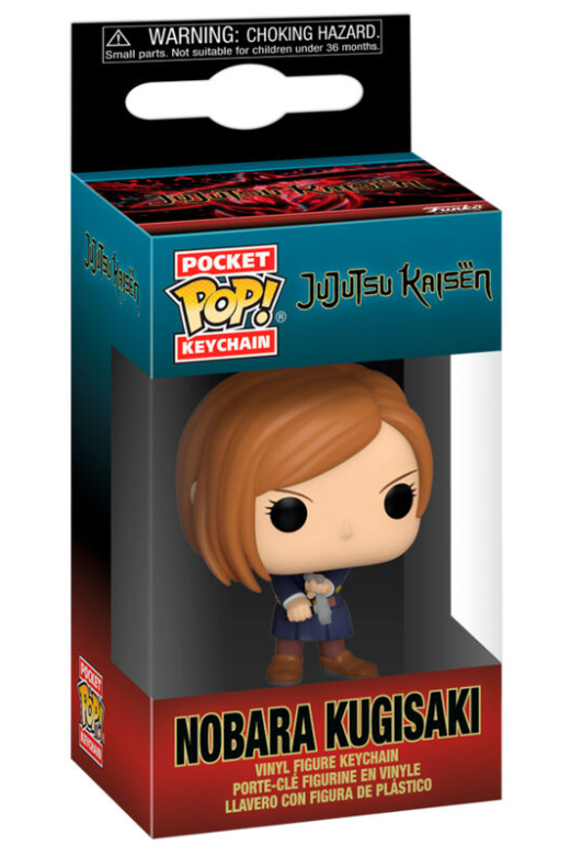 Descubre el apasionante mundo de Llavero Funko Pocket POP Jujutsu Kaisen Nobara Kugisaki.