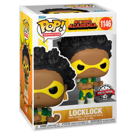 Descubre el apasionante mundo de Figura POP My Hero Academia Locklock Exclusiva.