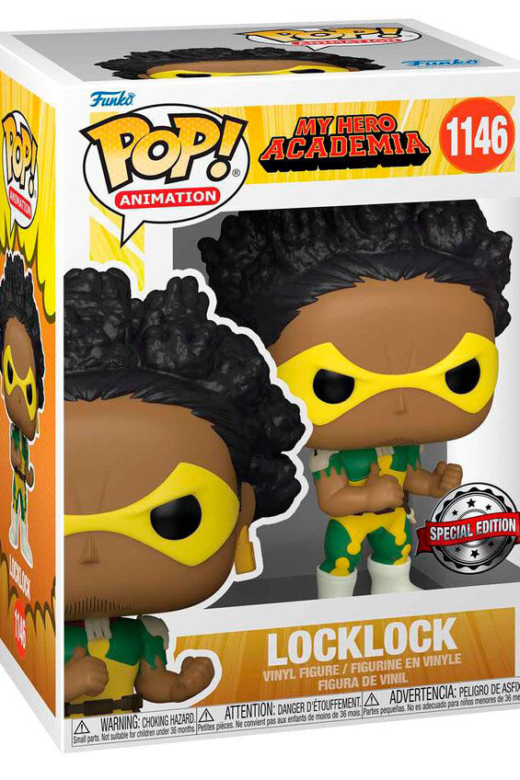 Descubre el apasionante mundo de Figura POP My Hero Academia Locklock Exclusiva.