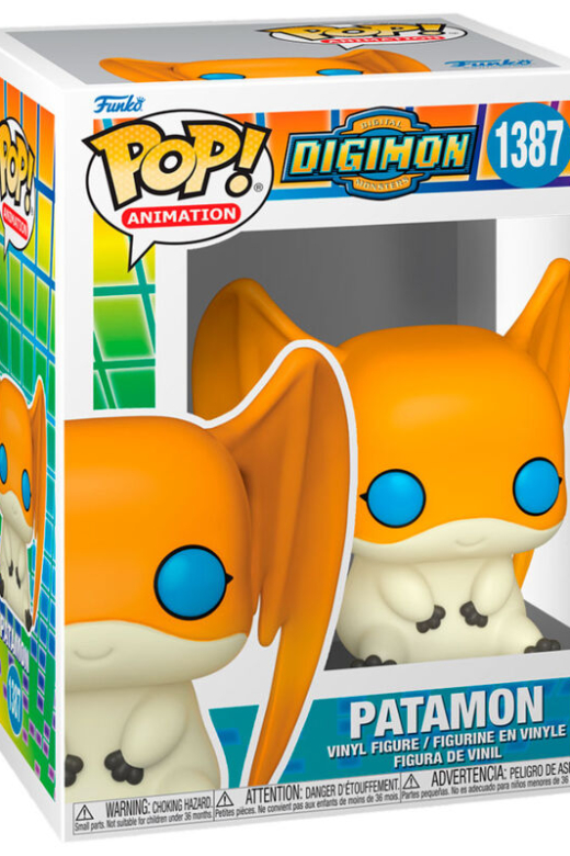 Descubre el apasionante mundo de Figura POP Digimon Patamon.