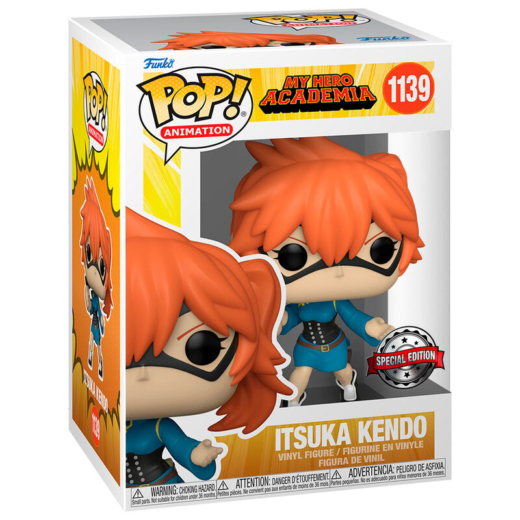 Descubre el apasionante mundo de Figura Itsuka Kendo Exclusiva My Hero Academia POP.