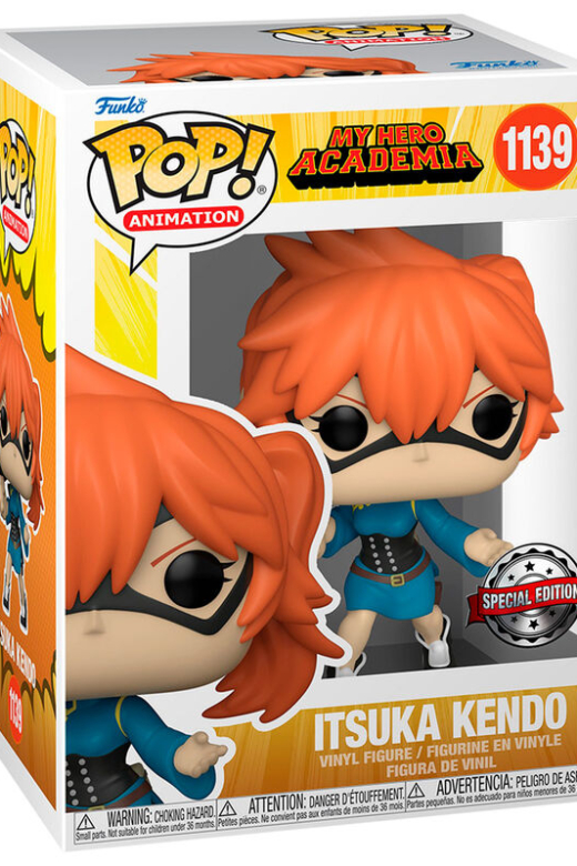 Descubre el apasionante mundo de Figura Itsuka Kendo Exclusiva My Hero Academia POP.