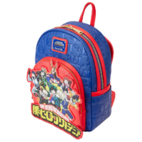 Descubre el apasionante mundo de Mochila Logo en Relieve My Hero Academia Loungefly 26cm.